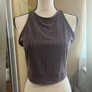 REEBOK CROPPED WORKOUT TANK TOP